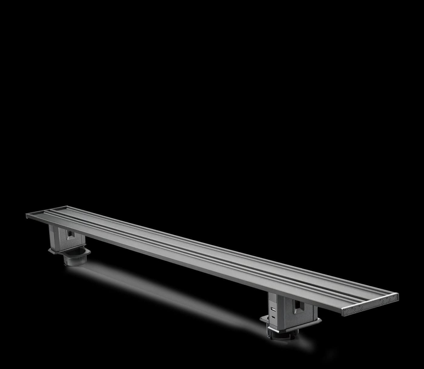 CHF-66-1 Aluminum Table Screen Clip Slot with Light thumbnail 3