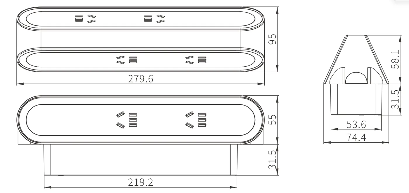 NTL01-1 Train-Head Screen Socket thumbnail 2