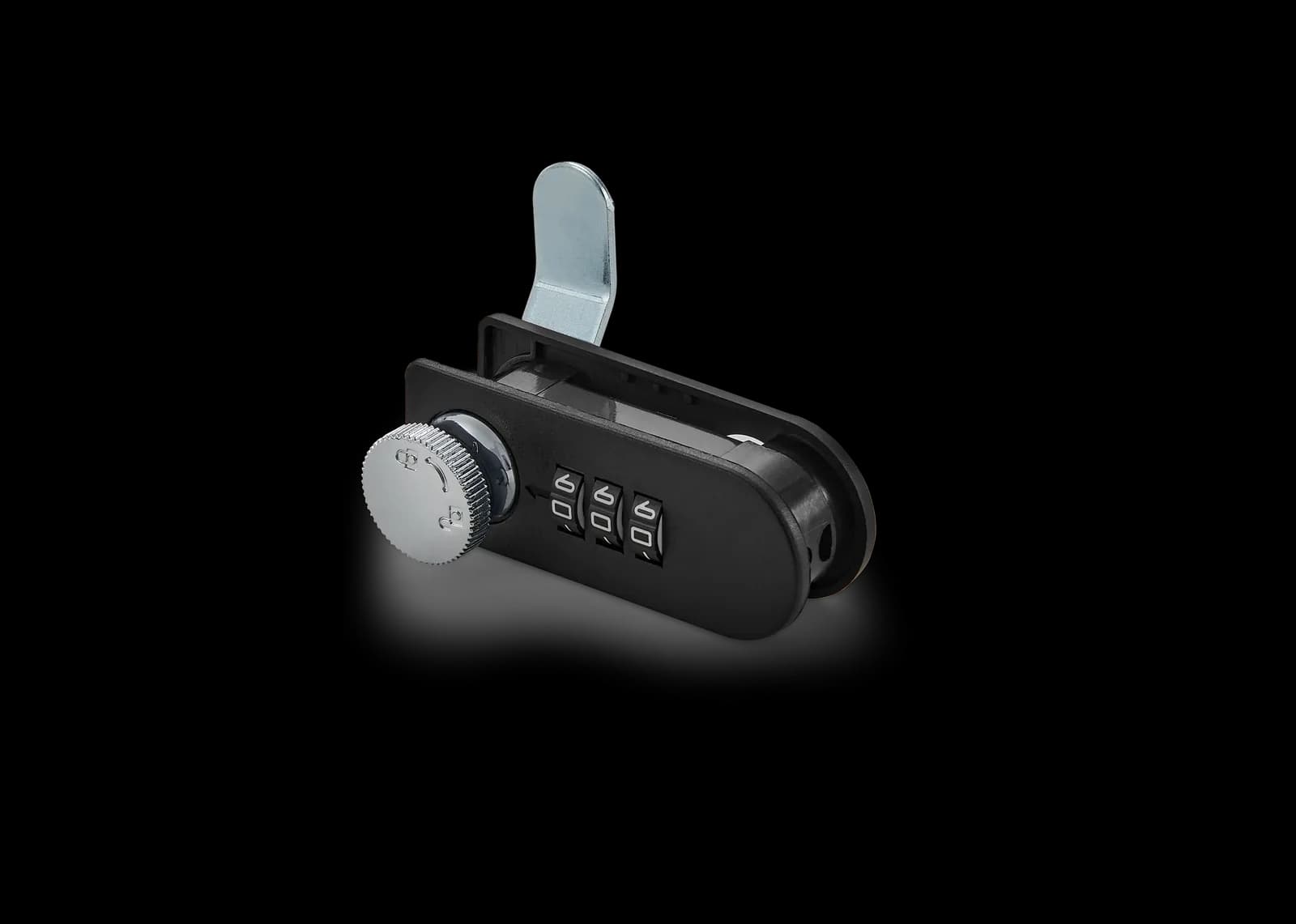 CHE-044 CHE-044 Half Round Combination Lock (with Master Key)