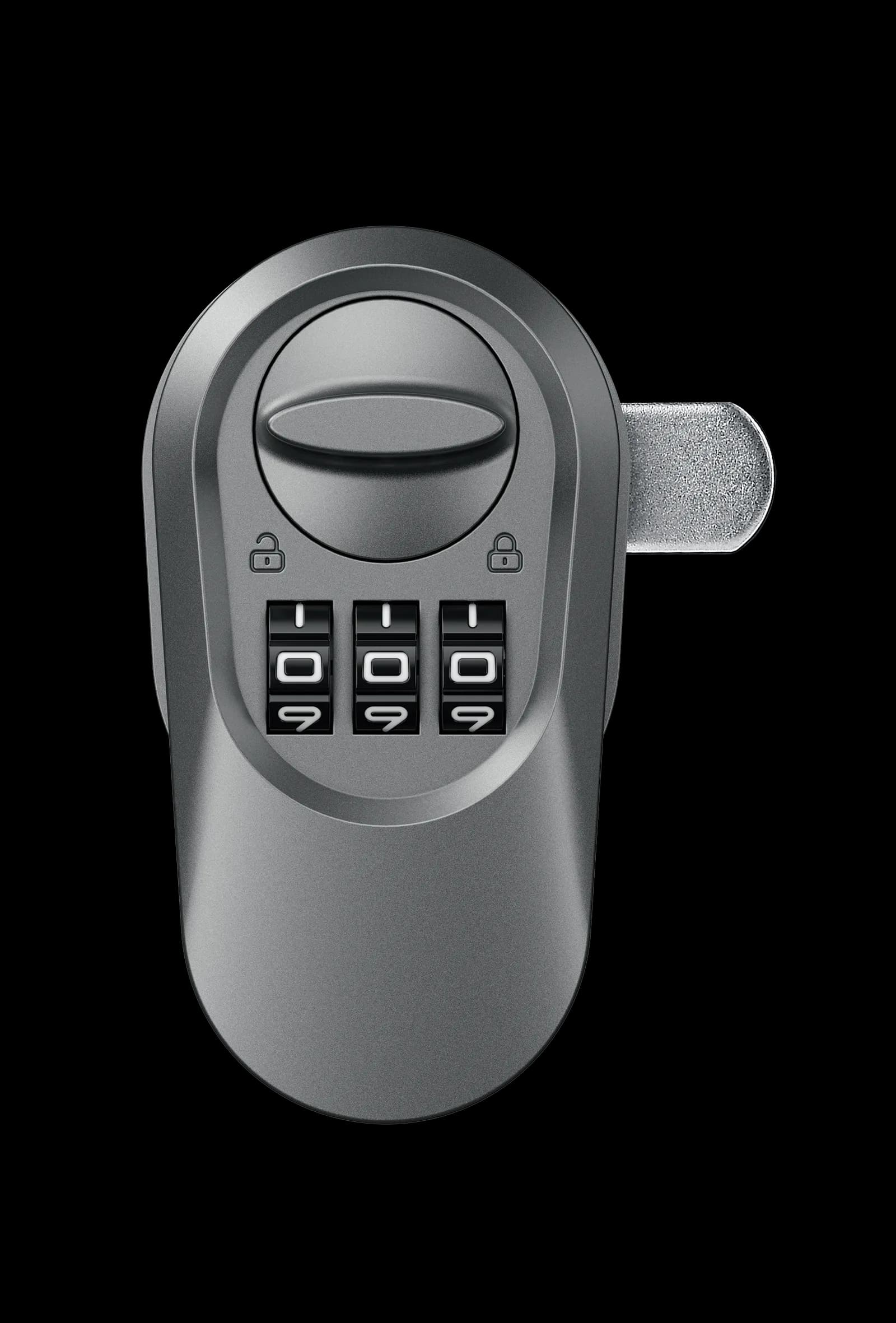 CHTV01-1 CHTV01-1 Oval Combination Lock with Handle